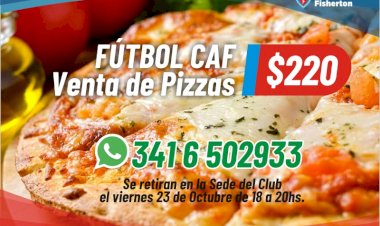 Venta de Pizzas de Fútbol