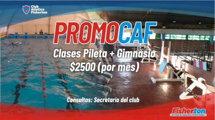 Imperdible promo para entrenar en el club