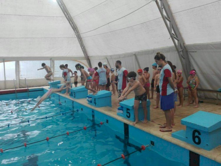 Natación Infantil en la PileCAF