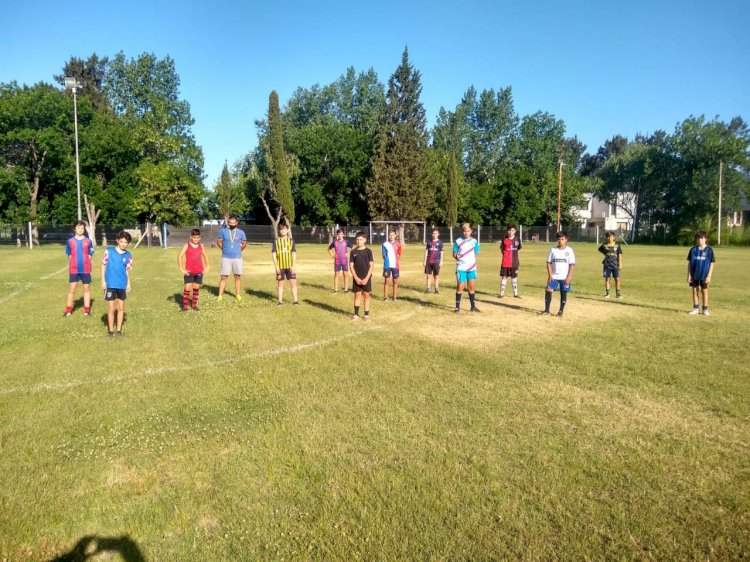 Entrenamientos de Fútbol Federado en el Anexo
