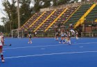 Hockey: amistosos en el Estadio Mundialista