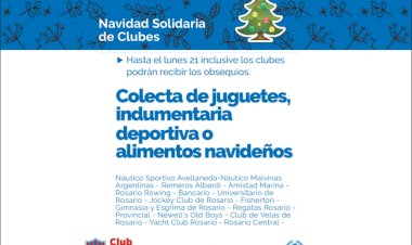Colecta solidaria por Navidad
