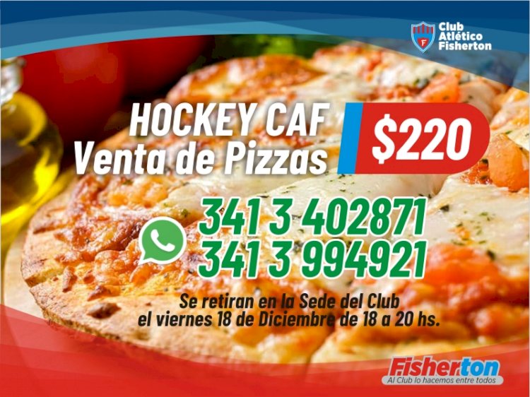 Nueva venta de pizzas de Hockey