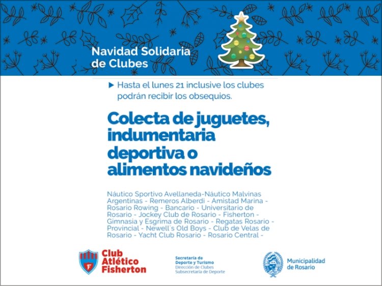 Colecta solidaria por Navidad