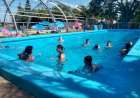 La temporada de pileta está a pleno en el Caf