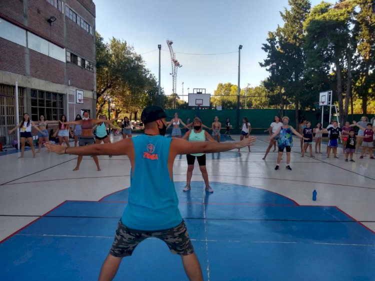 Zumba: gran tarde en la Sede