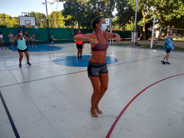 Zumba: gran tarde en la Sede