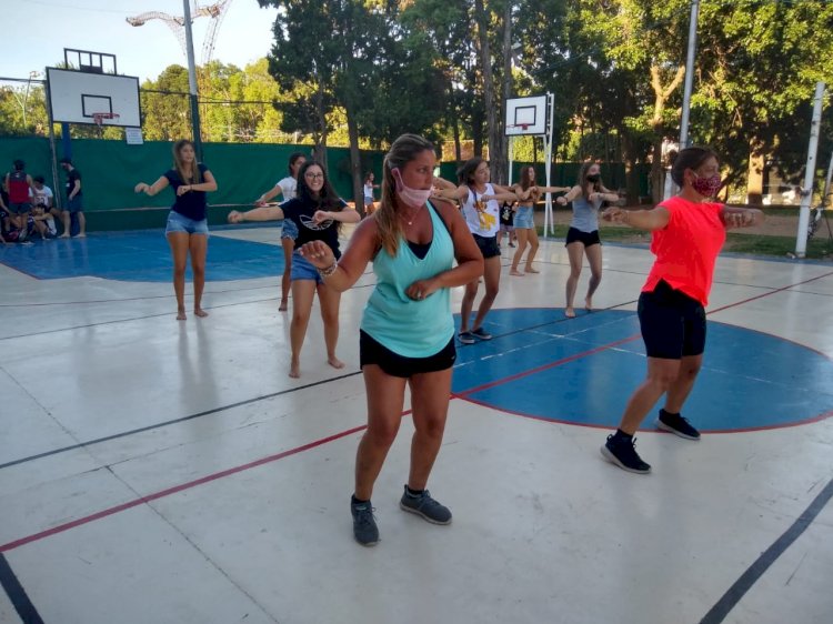 Zumba: gran tarde en la Sede