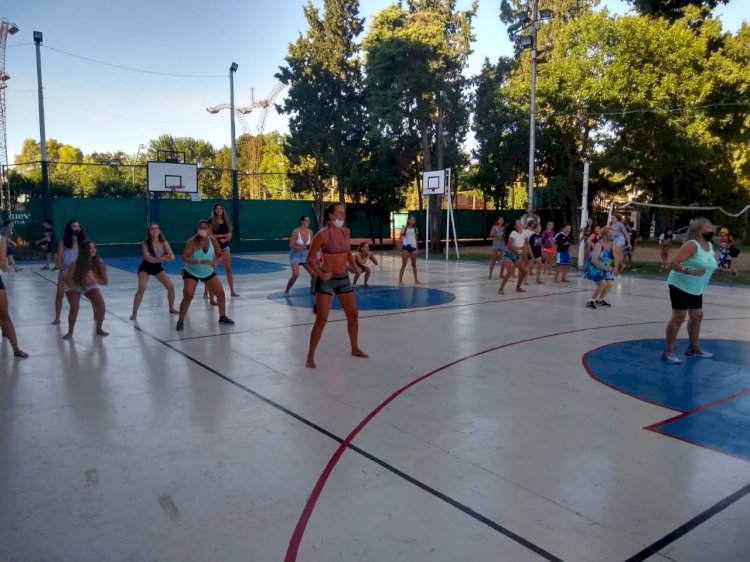 Zumba: gran tarde en la Sede