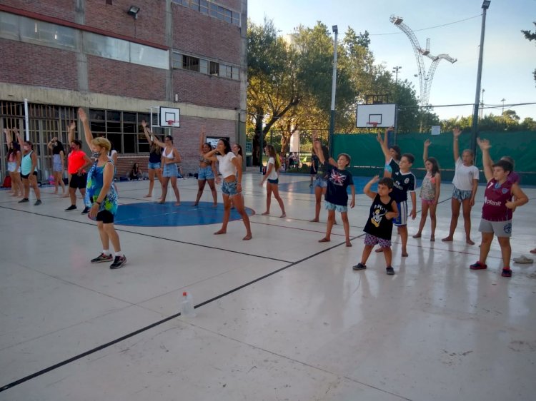 Zumba: gran tarde en la Sede