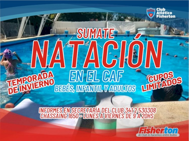 Sumate a la Escuela de Natación