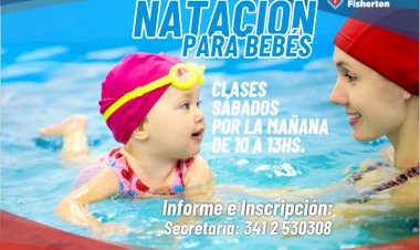 Natación para bebés en la PileCAF