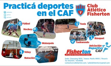 El deporte se vive en Fisherton