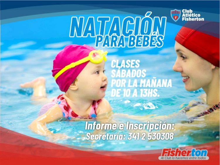 Natación para bebés en la PileCAF