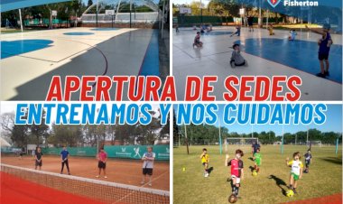 En Fisherton, entrenamos y nos cuidamos