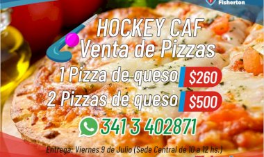 Hockey: venta de Pizzas