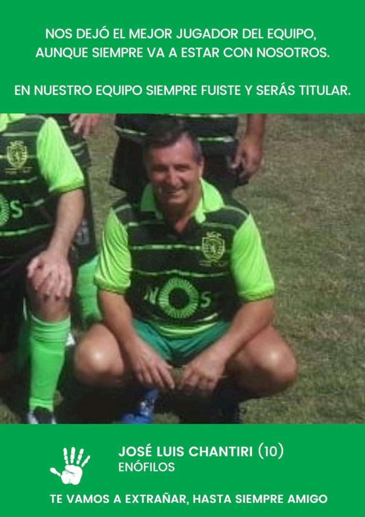 Condolencias a la familia de José Luis Chantiri