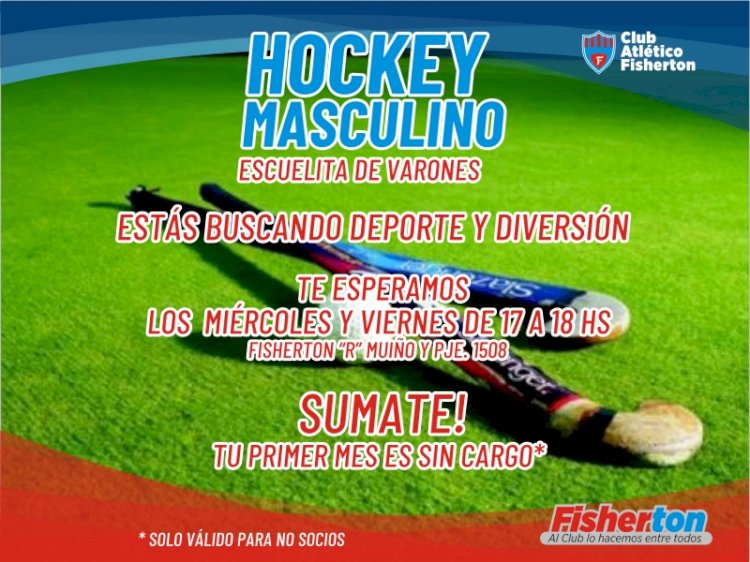 Súmate al hockey masculino del CAF