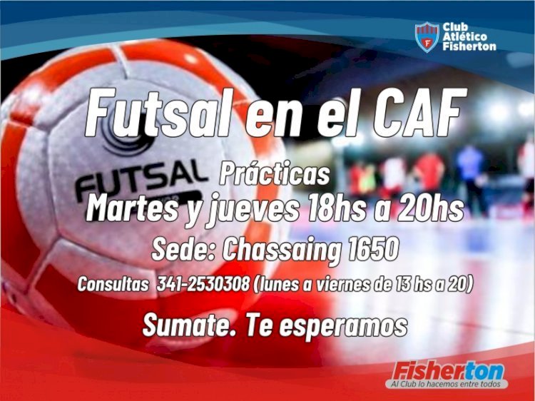 El Futsal, una realidad en Fisherton