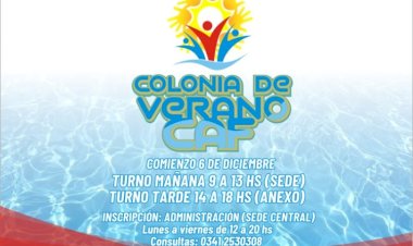 Se viene la Colonia…sumate!!!