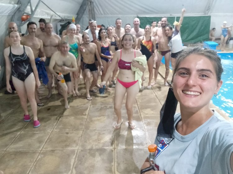 Se desarrolló la Hora de Nado en la PileCAF