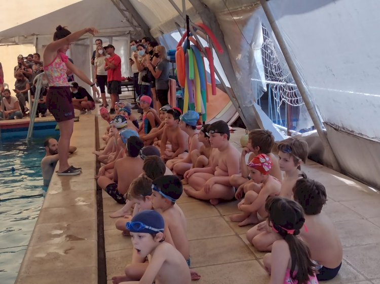 Natación Infantil cerró el 2021