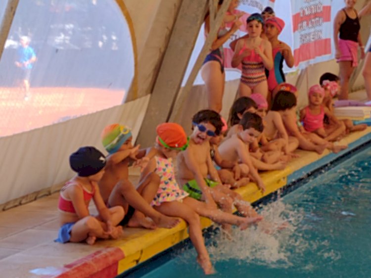 Natación Infantil cerró el 2021