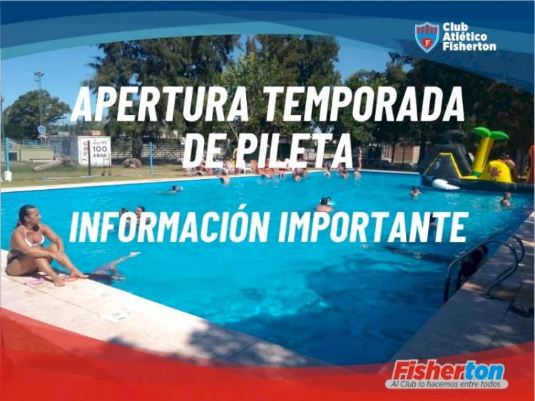 Comienza la Temporada de Pileta   