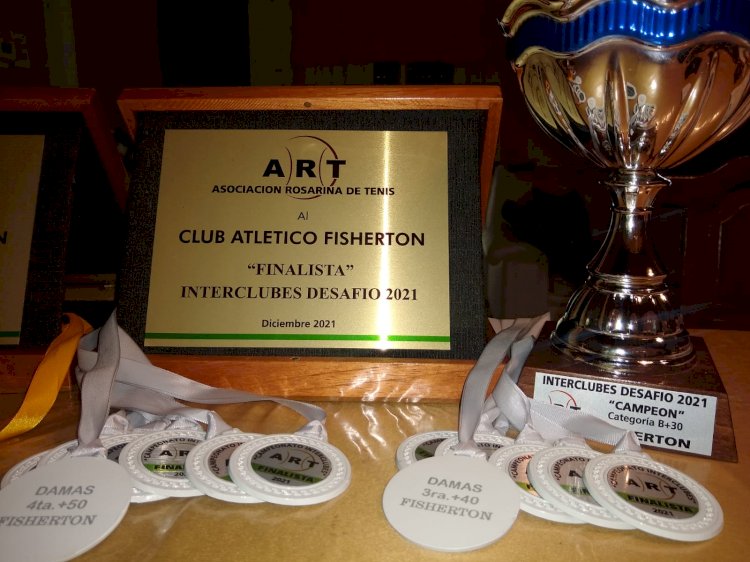 Tenis: entrega de premios de la Rosarina   