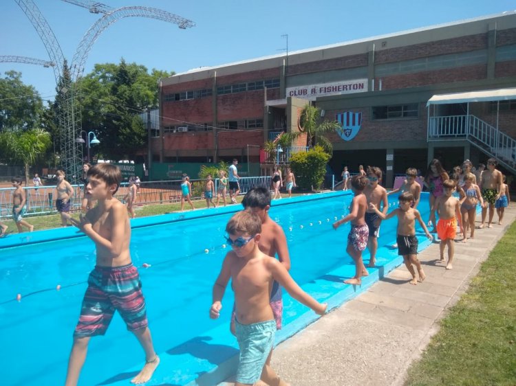 Los chicos viven grandes días en la Colonia