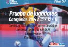 Pruebas de jugadores de Futsal