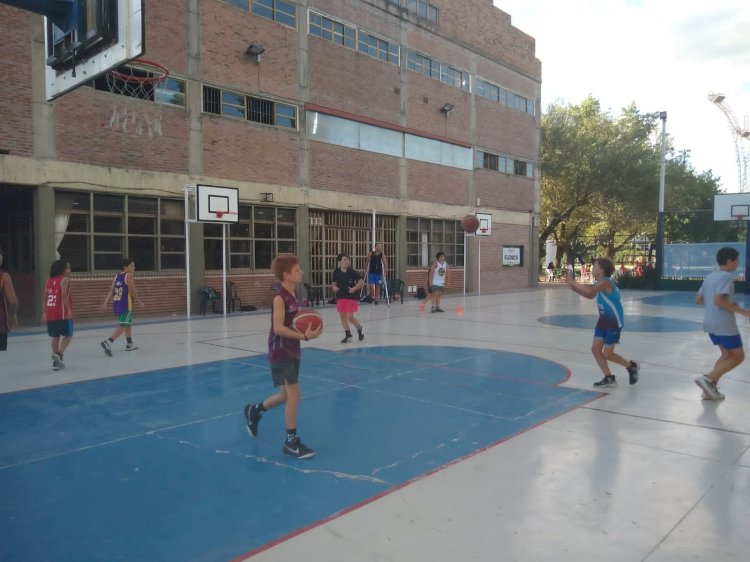 Comenzó el básquet formativo