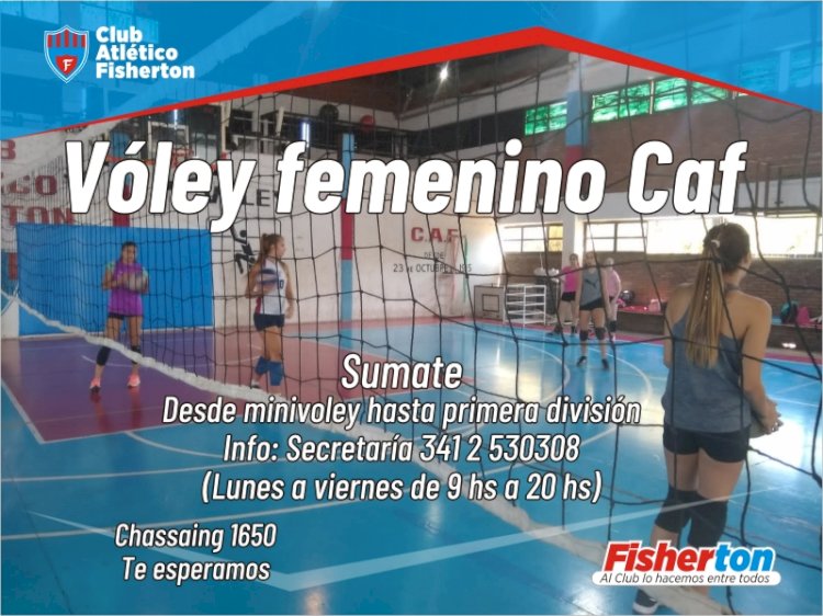 Formá parte de nuestro voley