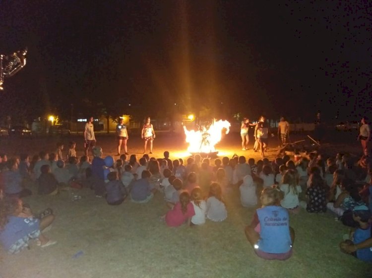 Colonia: campamento en el Anexo