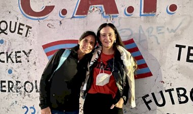 Luciana Aymar visitó la Sede