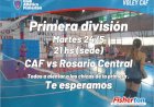 Vóley: partido clave de la Primera