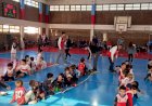 Encuentro de Minibásquet en la Sede