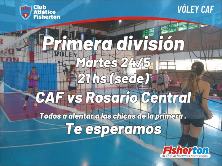 Vóley: partido clave de la Primera