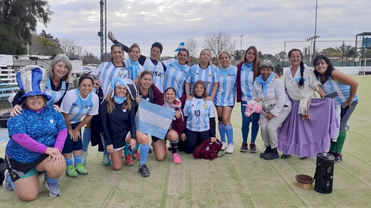 Hockey: la Cuarta también celebró el Día de la Patria