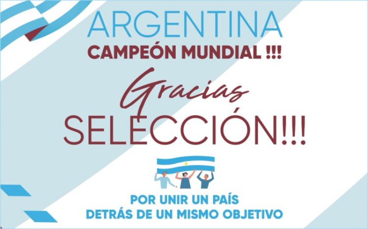 Argentina Campeón del mundo!!!