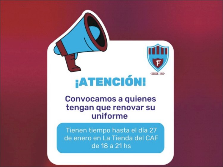 Renovación de Uniformes